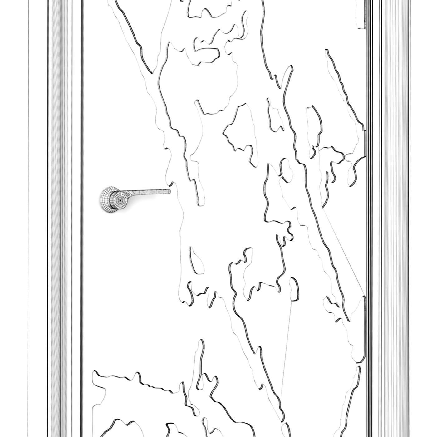 Geona Doors 3D model_2