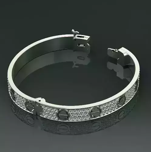 Bracelet 54 mm Model 1654 3D print model