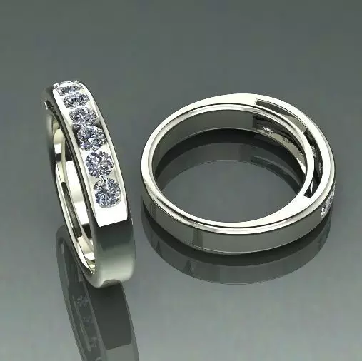 Ring 16 mm Model 1651 3D print model_0