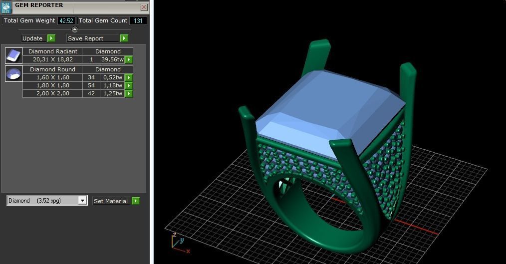 Big ring Model 1650 3D print model_8