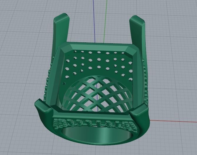 Big ring Model 1650 3D print model_2