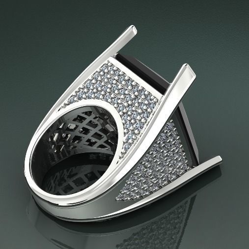 Big ring Model 1650 3D print model_1