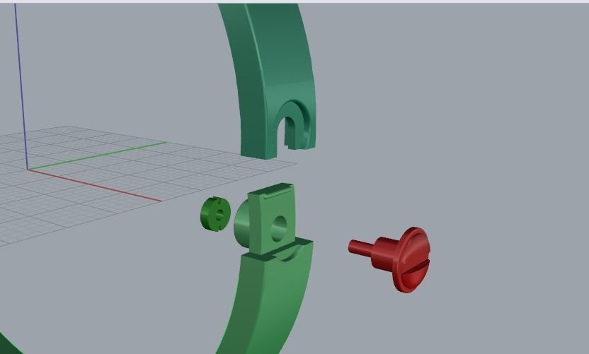 Bracelet size 18 Model 1663 3D print model_5