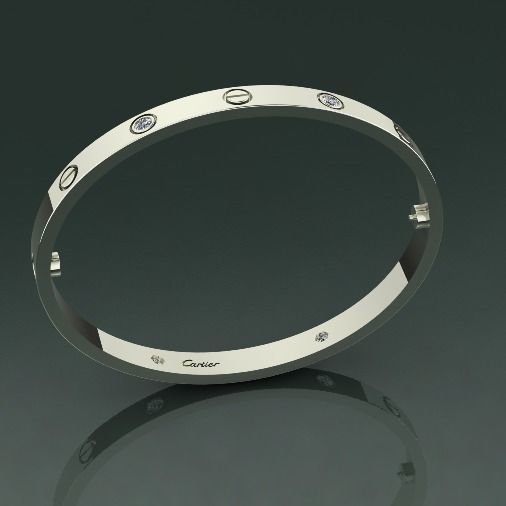 Bracelet size 18 Model 1663 3D print model_1