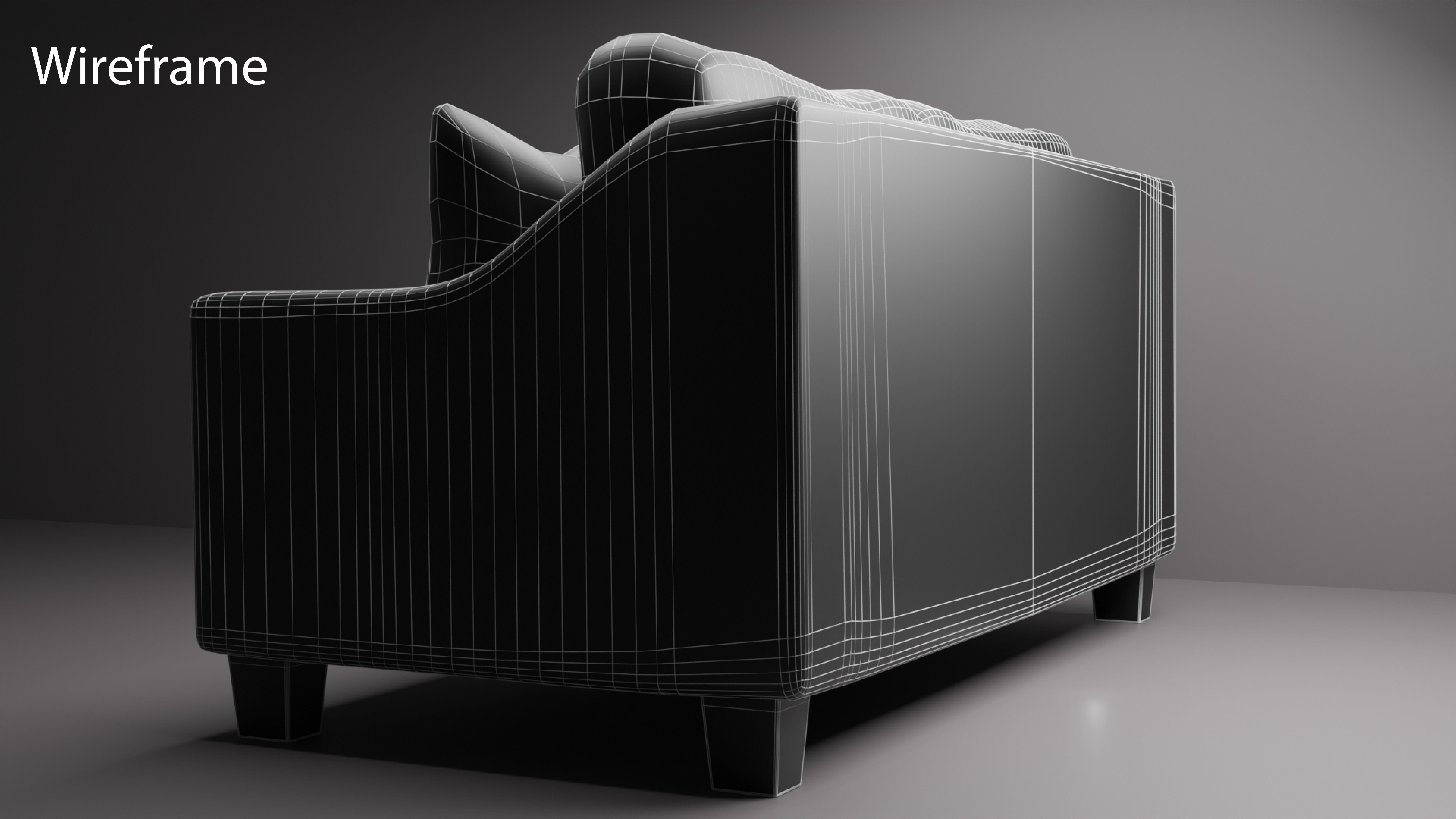 Standard Couch 3D model_8