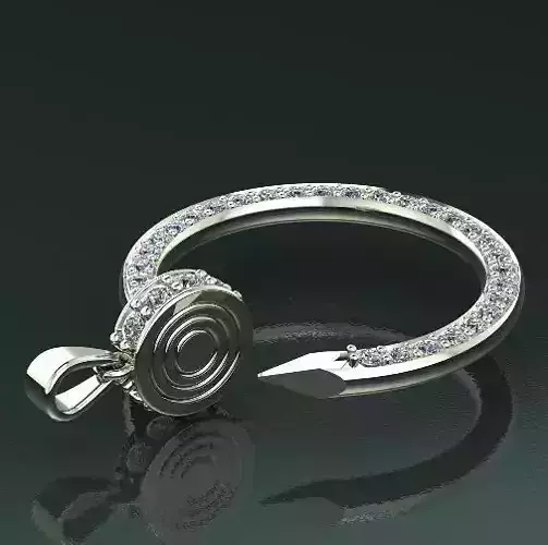 Nail pendant Model 1675