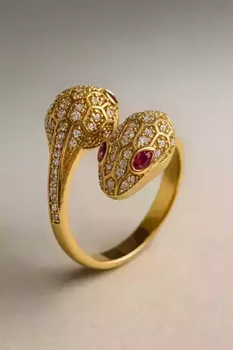 Snake ring Model 1671