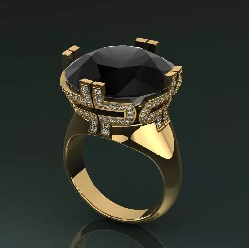 Ring Model 1670 3D print model_0