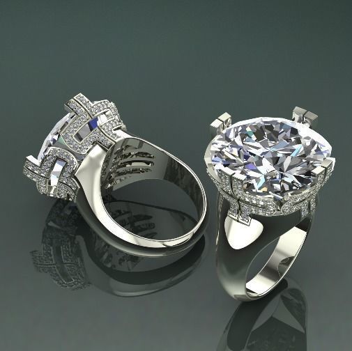 Ring Model 1670 3D print model_1