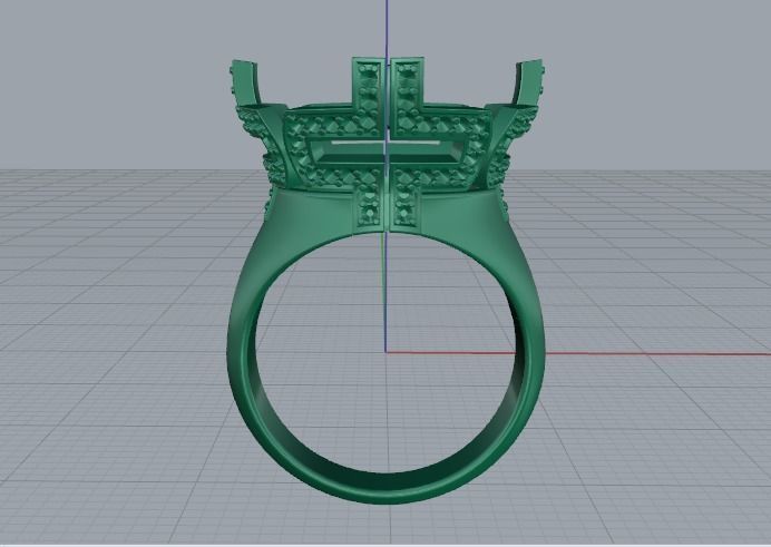 Ring Model 1670 3D print model_3