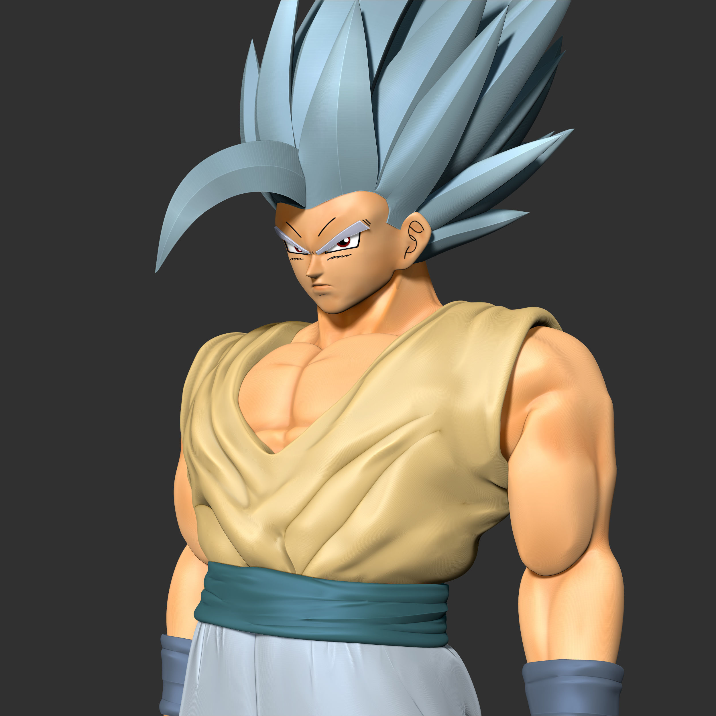 Gohan Beast 3D print model_9