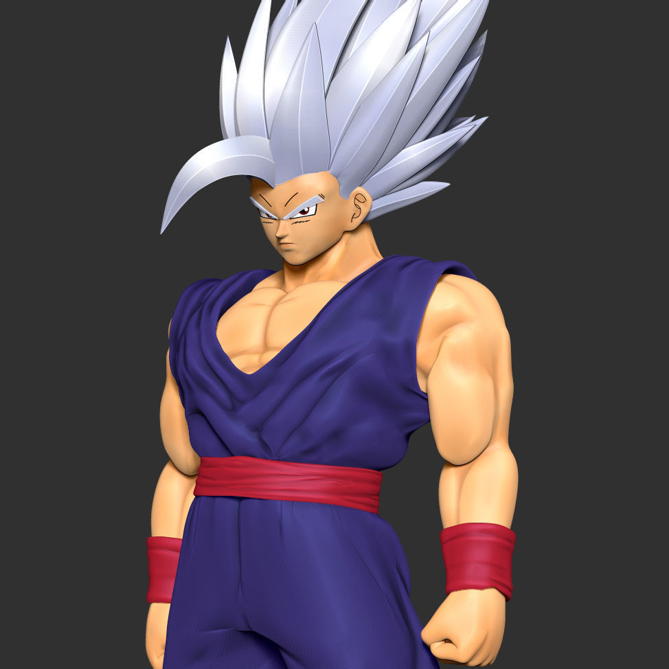 Gohan Beast 3D print model_6