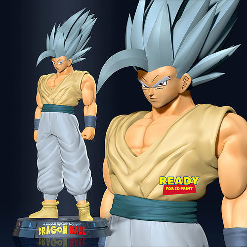 Gohan Beast 3D print model