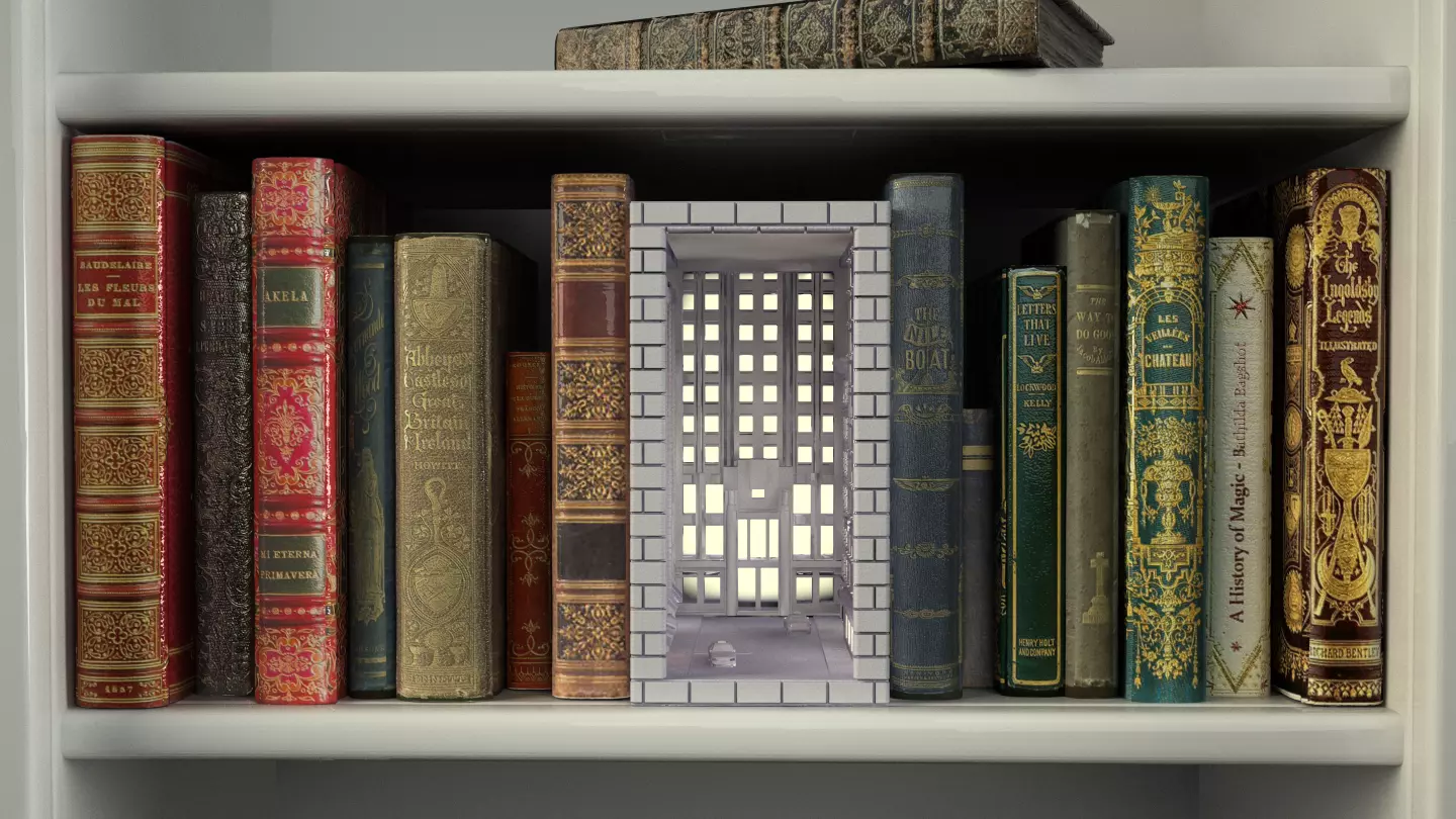 New York Booknooks 3D print model