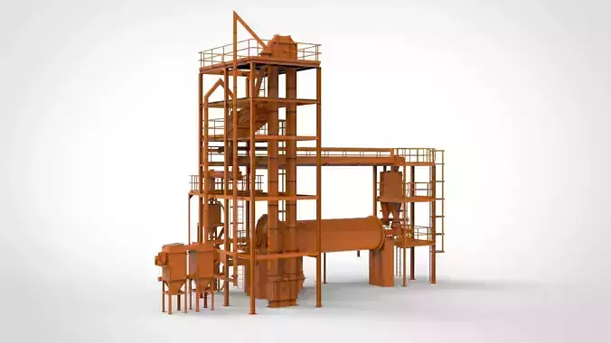 Industrial flour mill