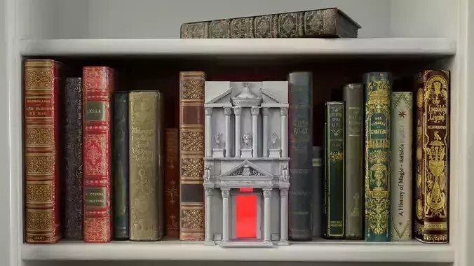 Petra Booknooks 3D print model