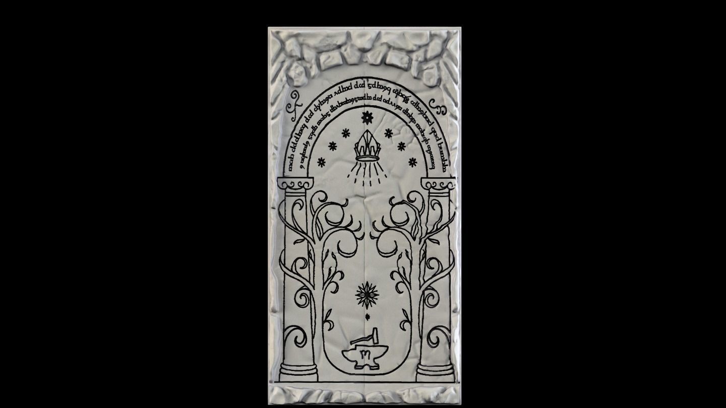 Miner Gate 3D print model_2