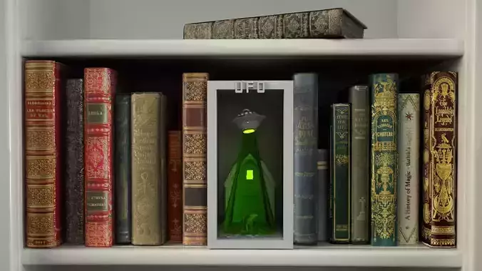 UFO booknook