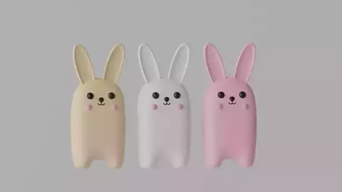 Cartoon Cute Bunny Rabbit