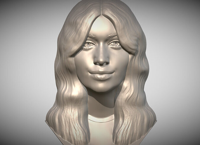 Camila Cabello bust for 3D printing 3D print model