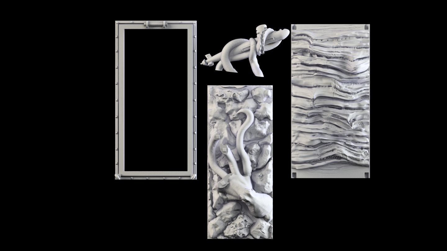 Under water 3D print model_3