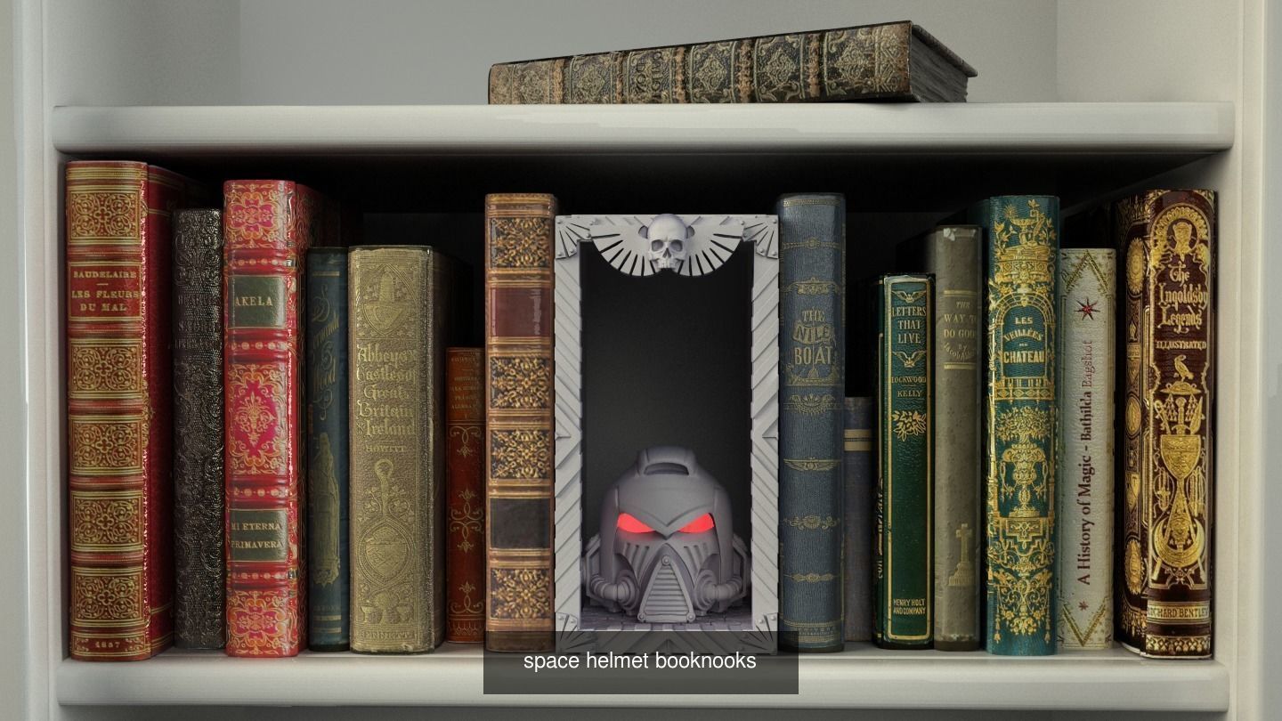 The scenic library  3d printable STL files Bundle 3D Model Collection_14