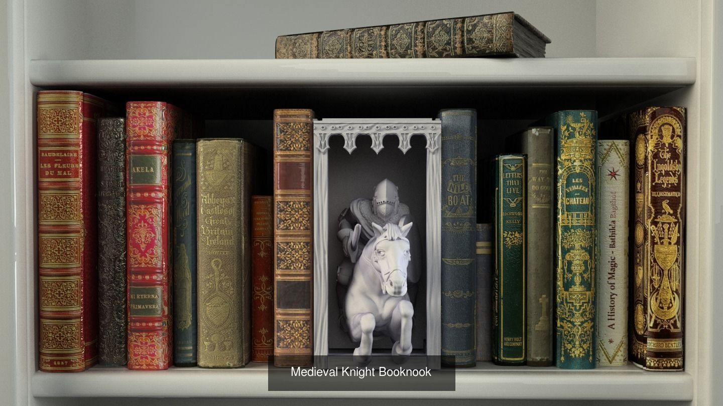 The scenic library  3d printable STL files Bundle 3D Model Collection_18