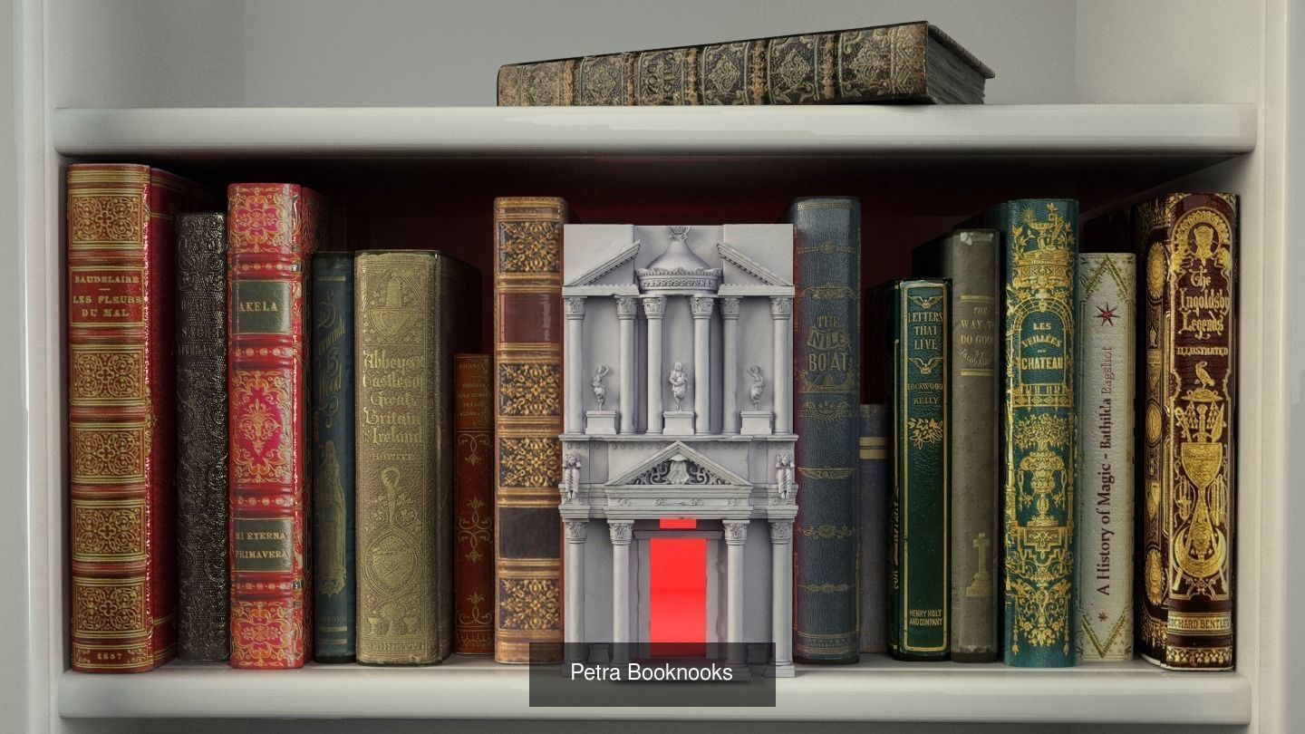 The scenic library  3d printable STL files Bundle 3D Model Collection_15