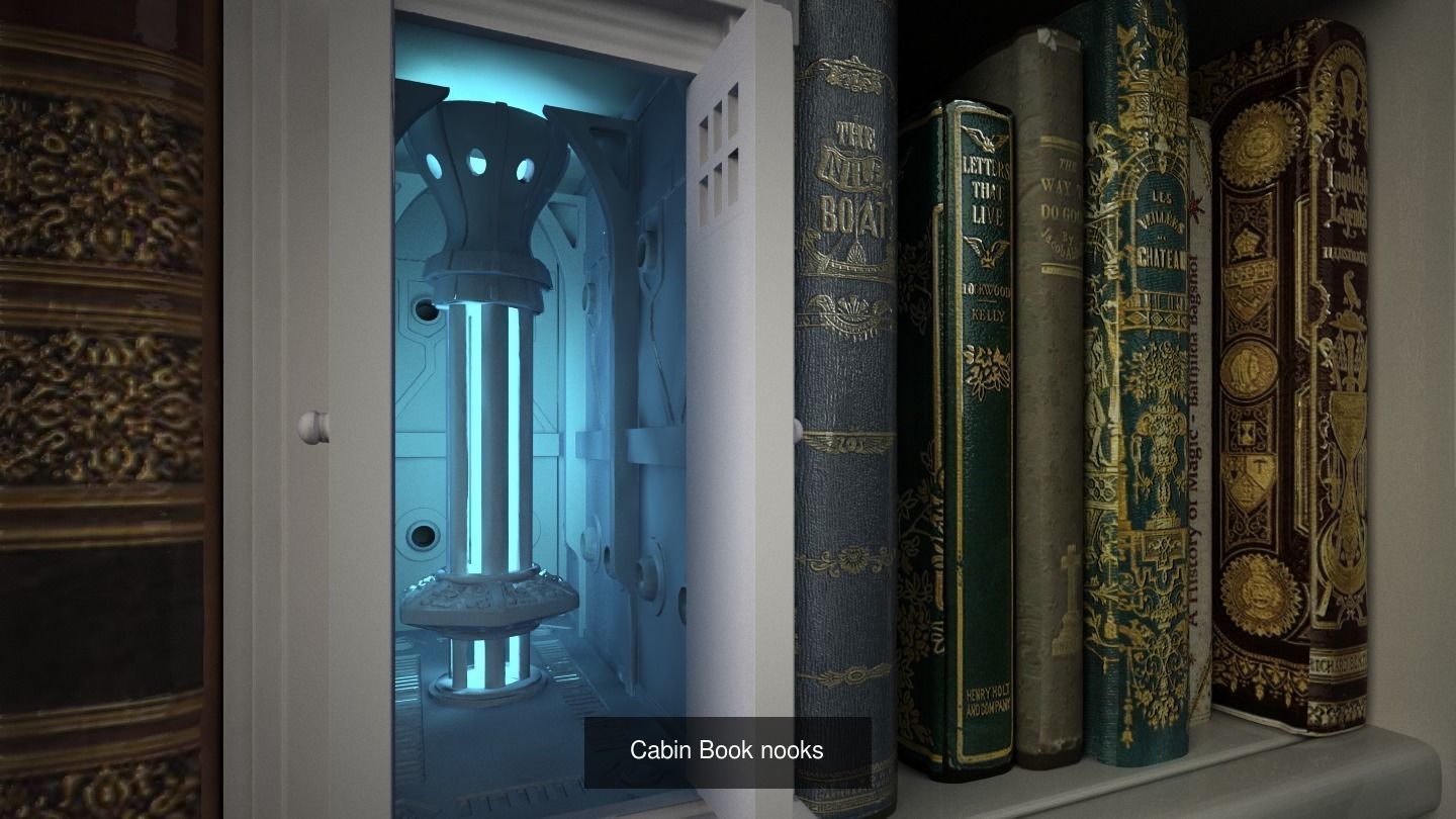 The scenic library  3d printable STL files Bundle 3D Model Collection_8
