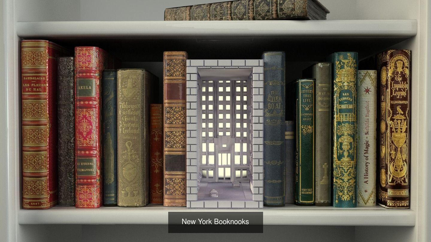 The scenic library  3d printable STL files Bundle 3D Model Collection_9