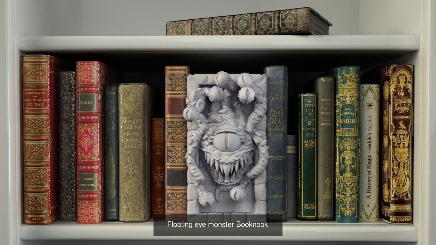 The scenic library  3d printable STL files Bundle 3D Model Collection_13