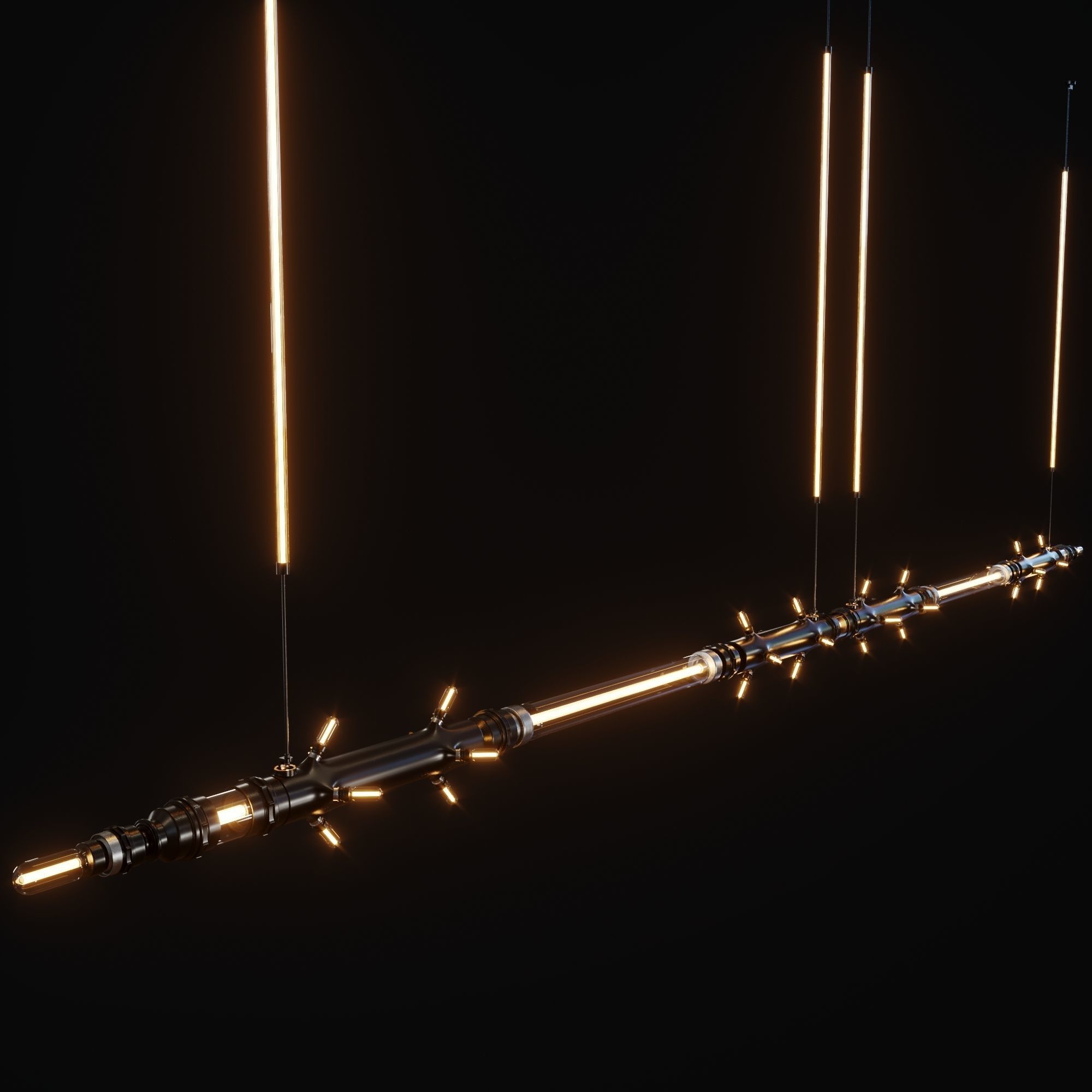 Loumon Lamp 3D model_1