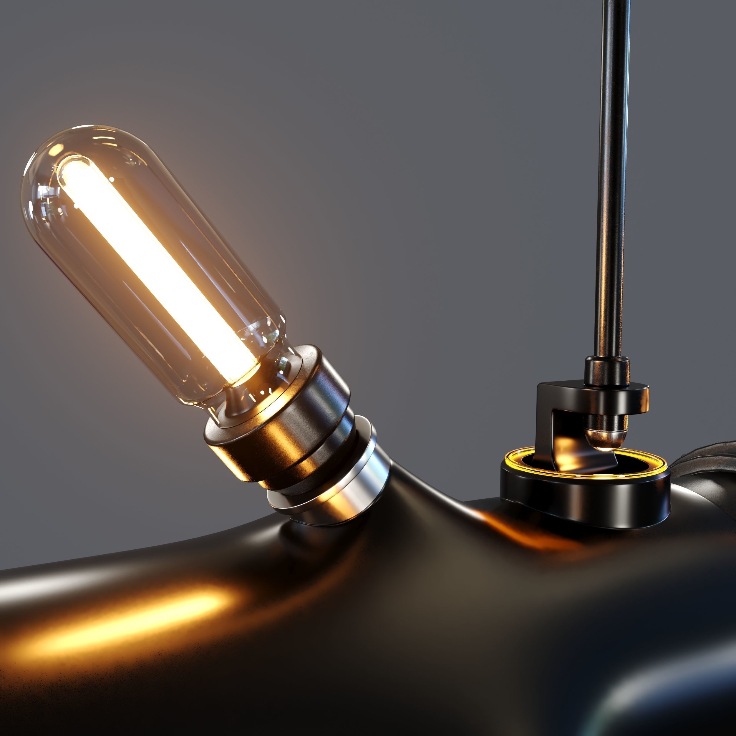 Loumon Lamp 3D model_8