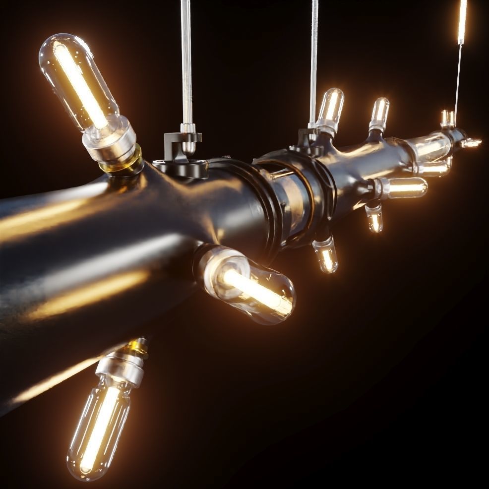 Loumon Lamp 3D model_2