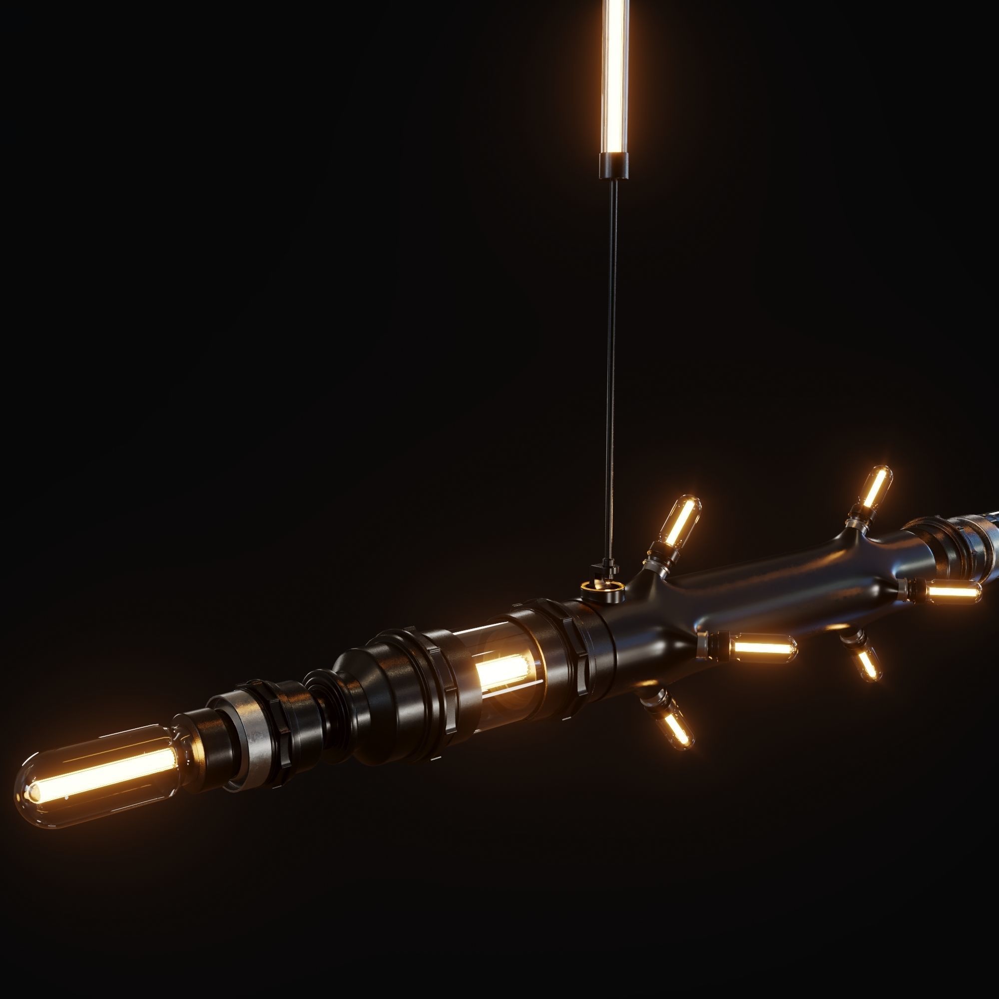 Loumon Lamp 3D model_11