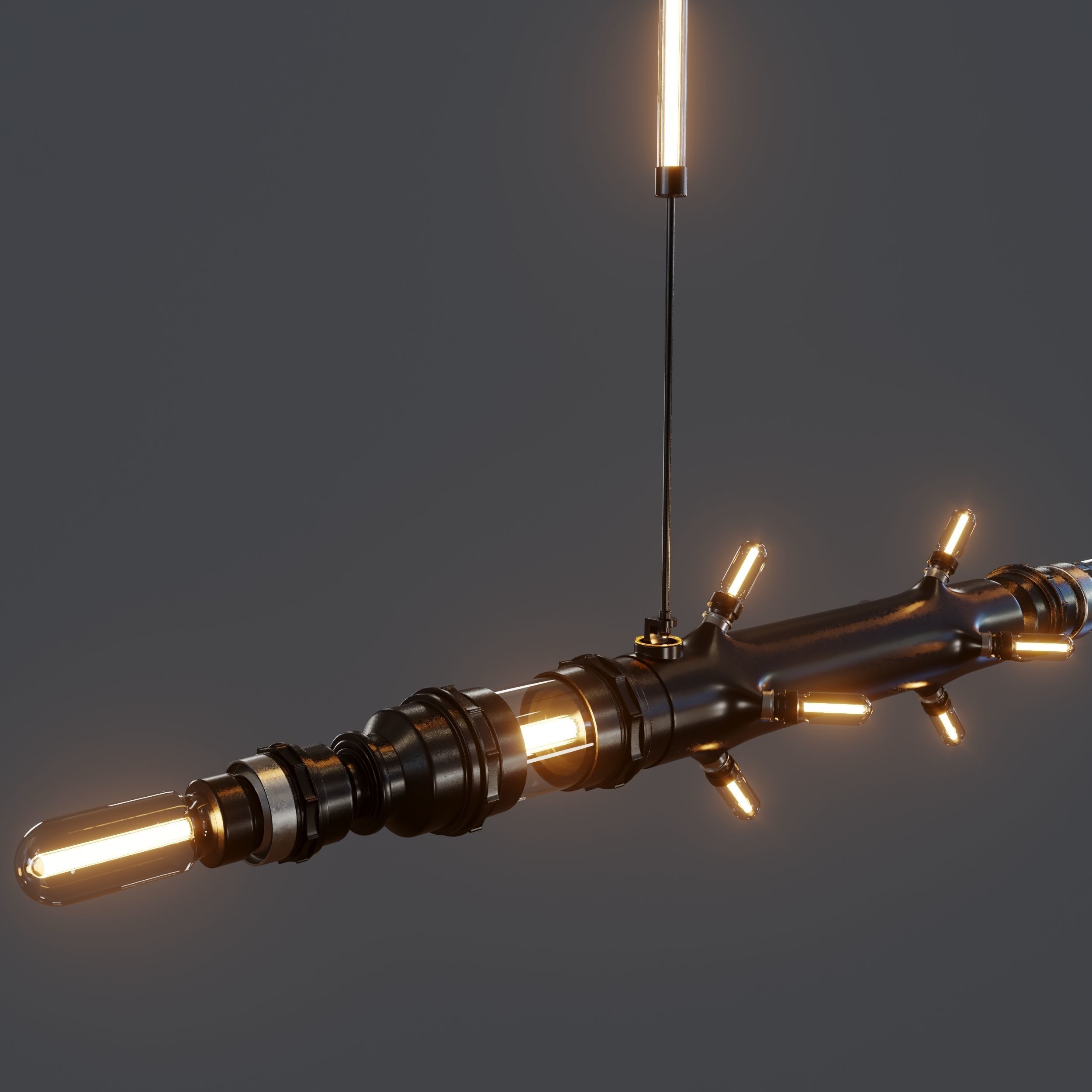 Loumon Lamp 3D model_12