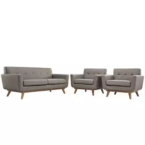 Saginaw 3 Piece Living Room Set