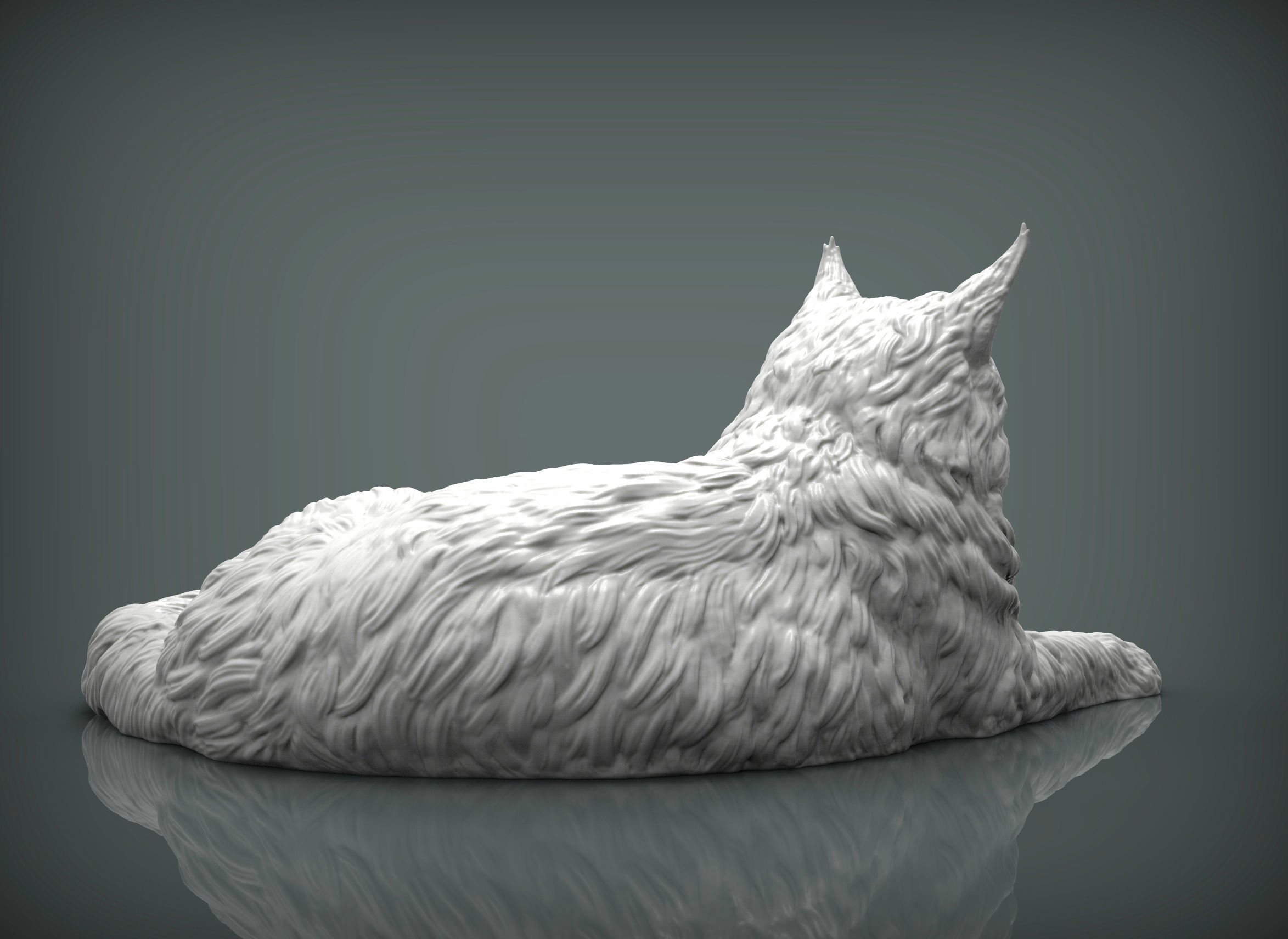 Maine Coon 3D print model_6