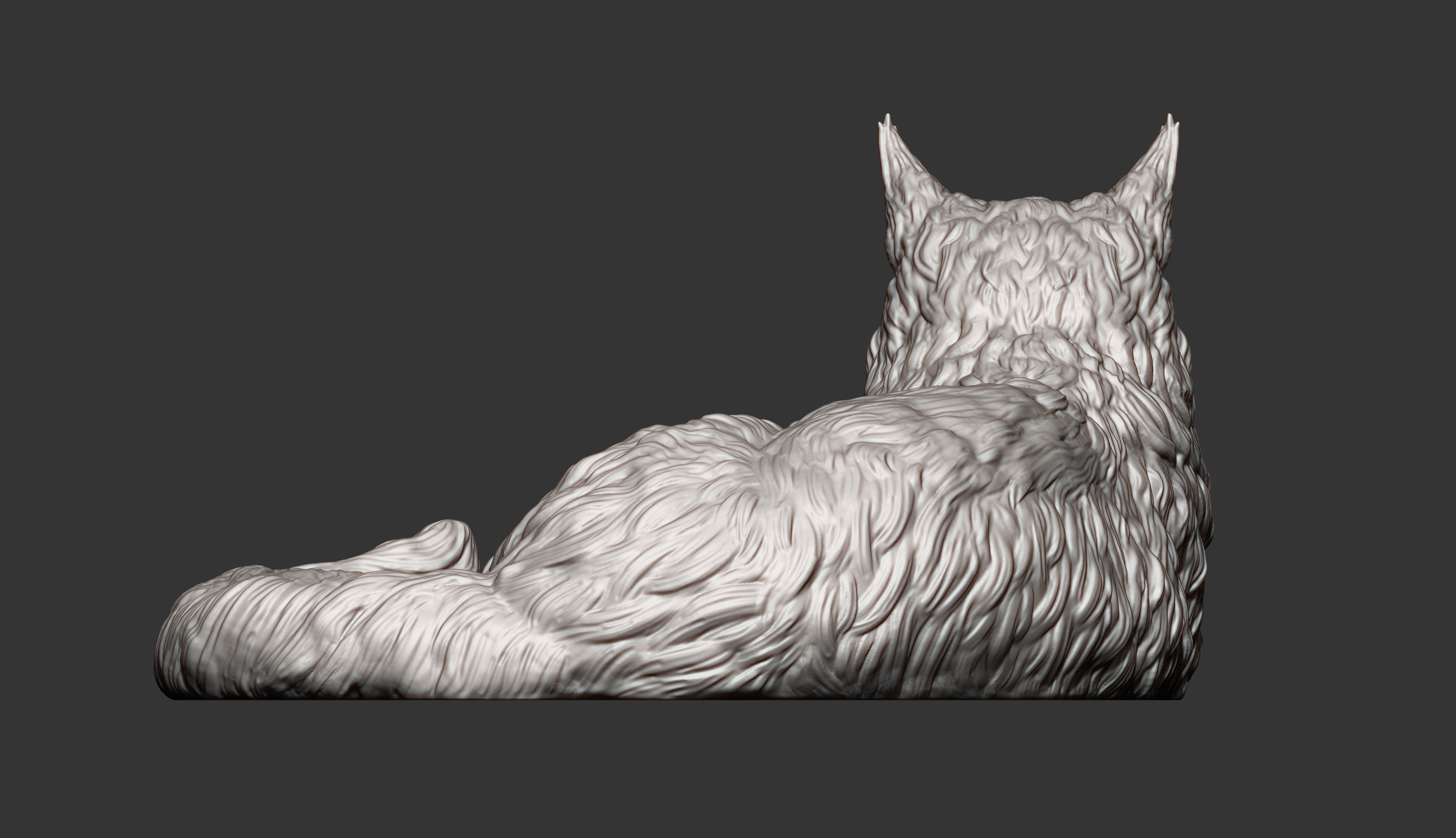 Maine Coon 3D print model_9