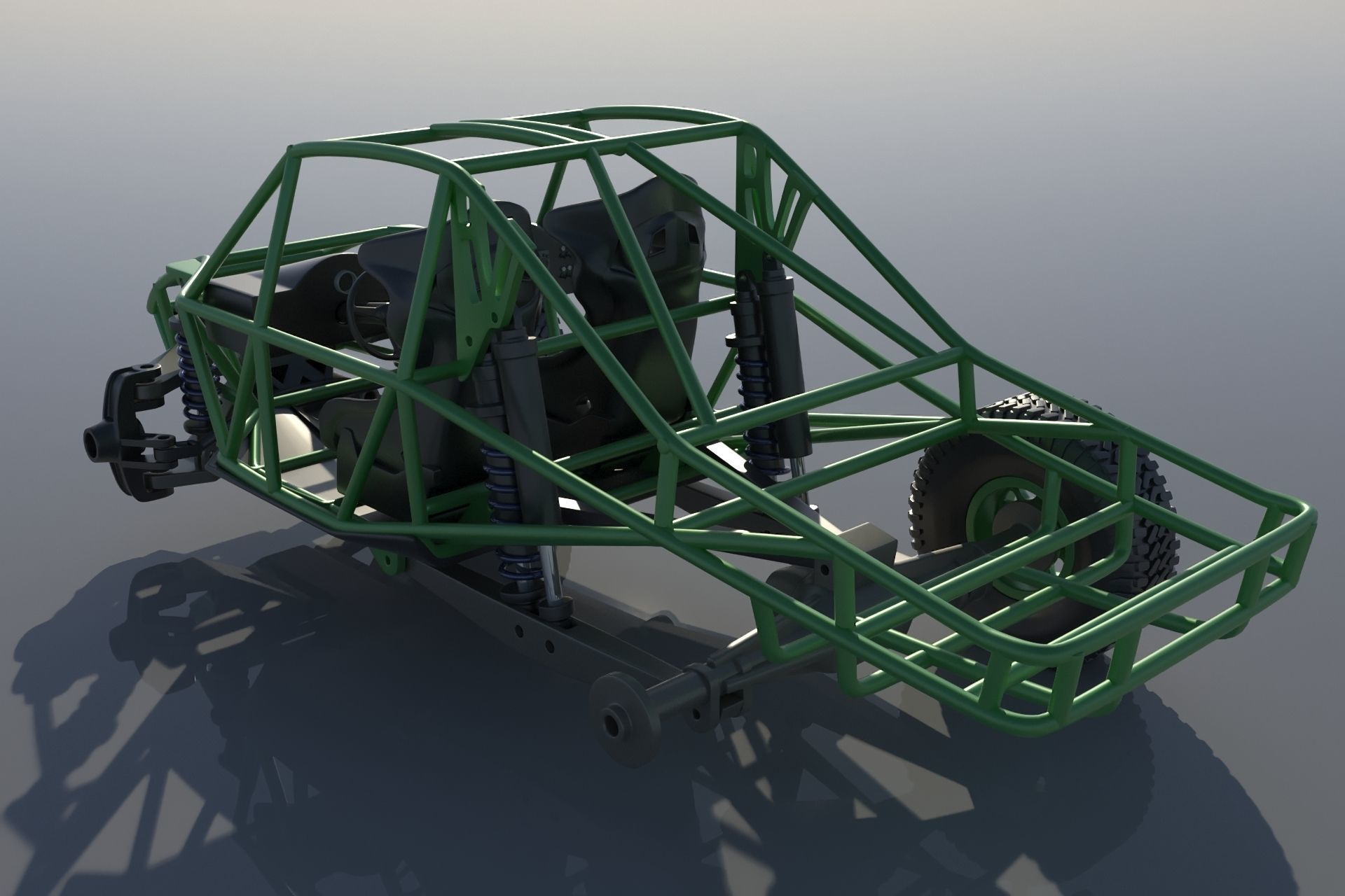 Chevrolet Trophy Truck 3D print model_12