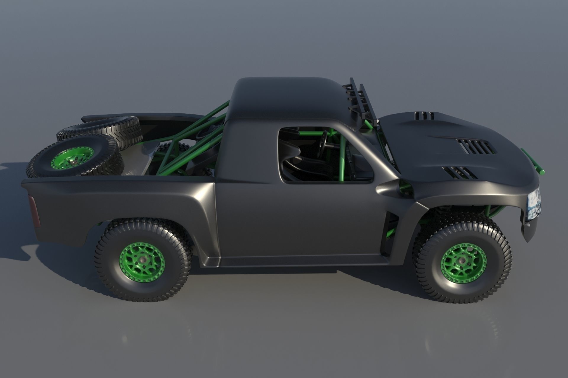 Chevrolet Trophy Truck 3D print model_6