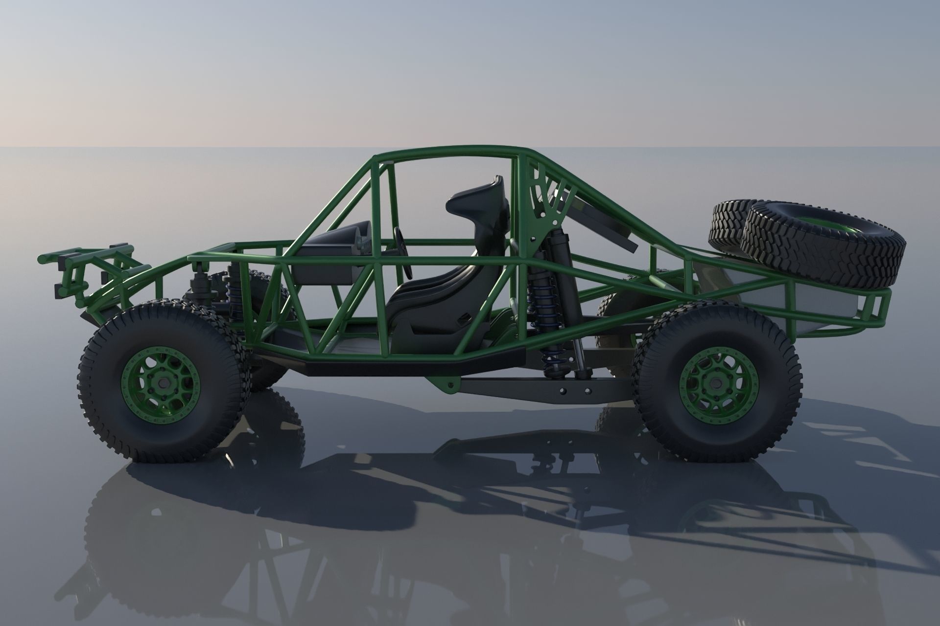 Chevrolet Trophy Truck 3D print model_9