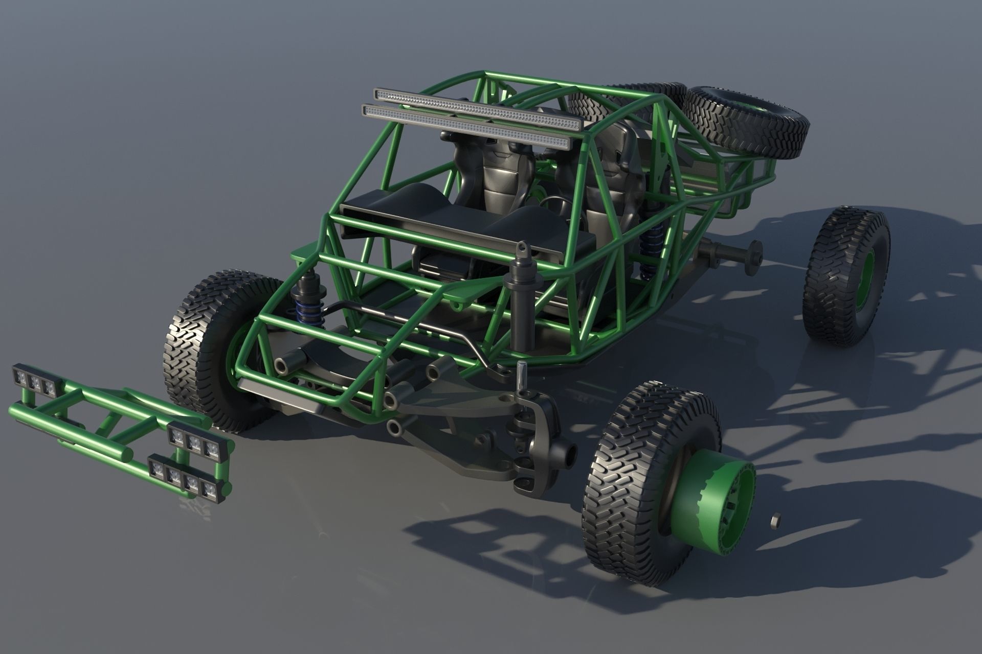 Chevrolet Trophy Truck 3D print model_22