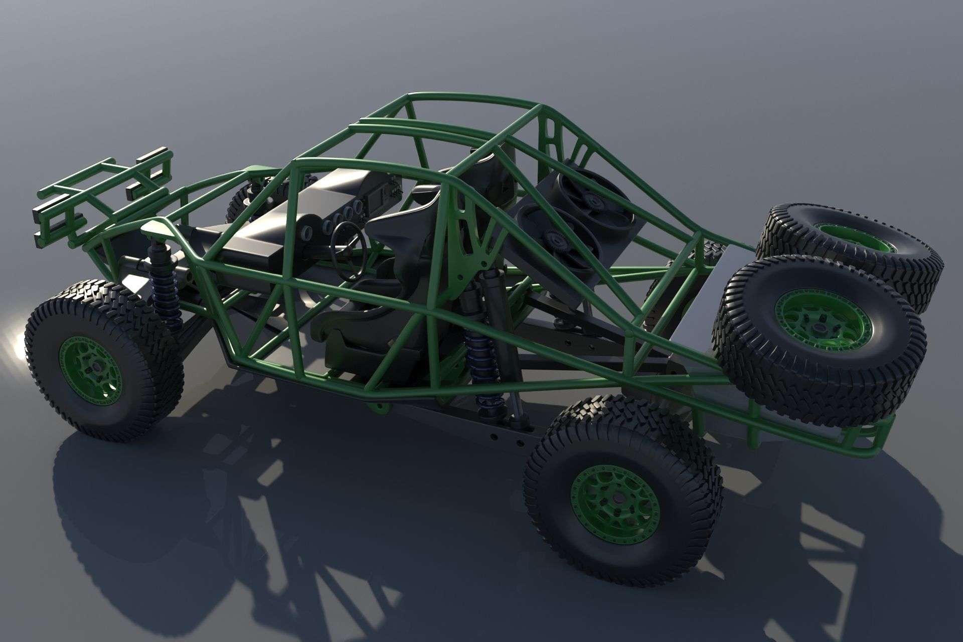 Chevrolet Trophy Truck 3D print model_19