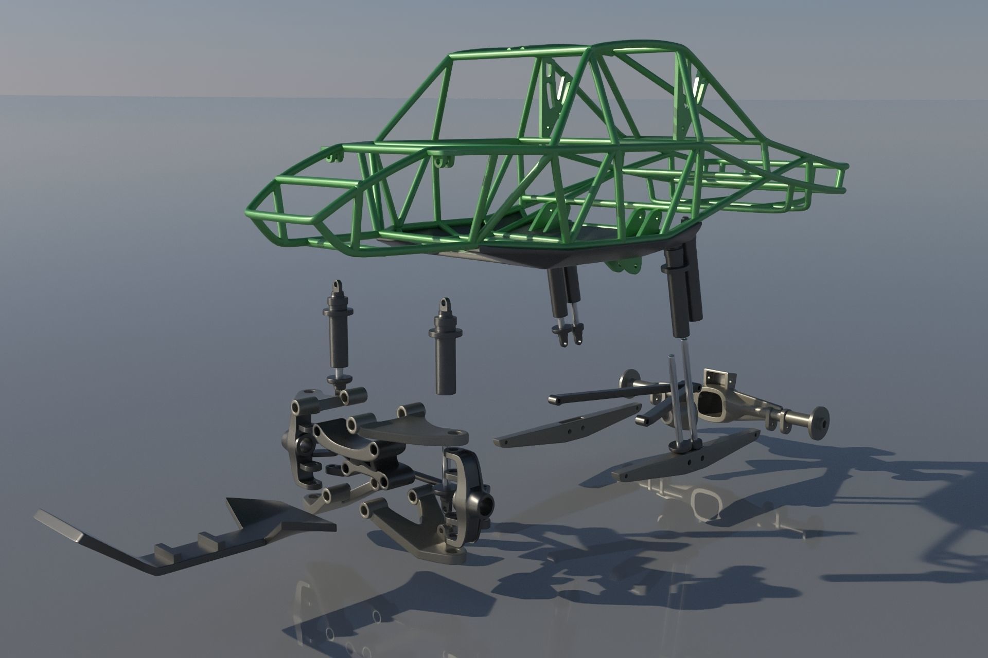 Chevrolet Trophy Truck 3D print model_14