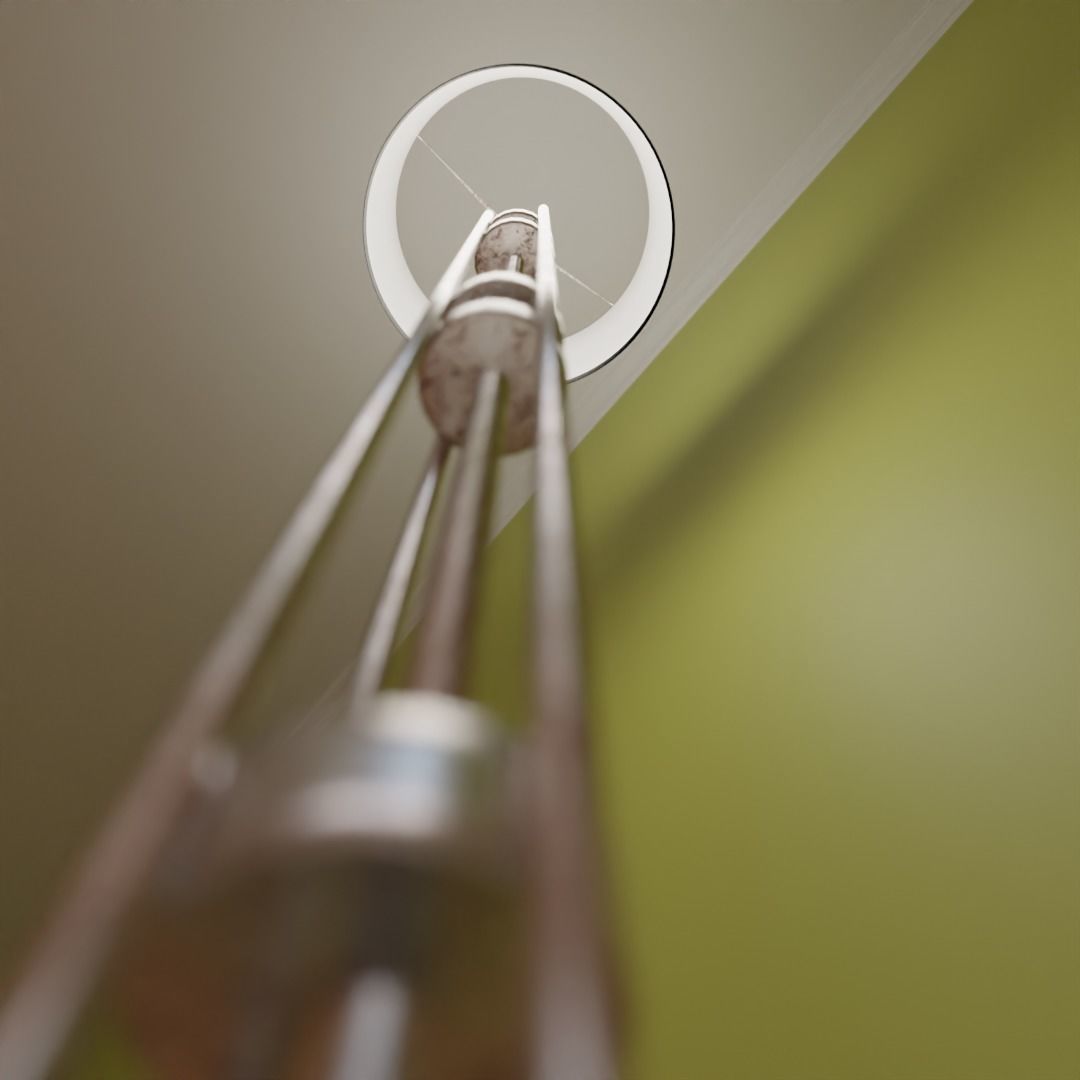 Floor Lamp Free 3D model_2