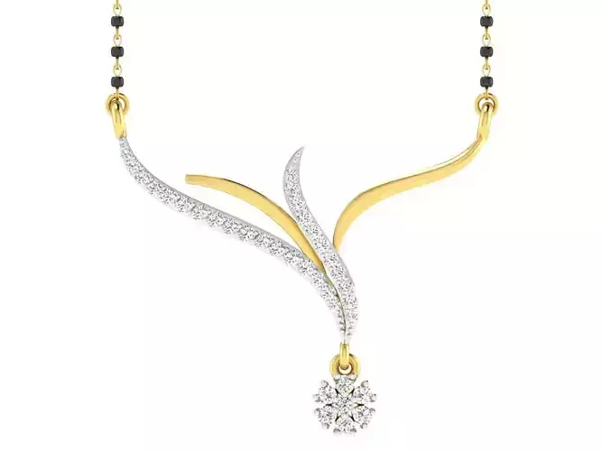 Women Necklace 3dm STL FBX OBJ Render Details