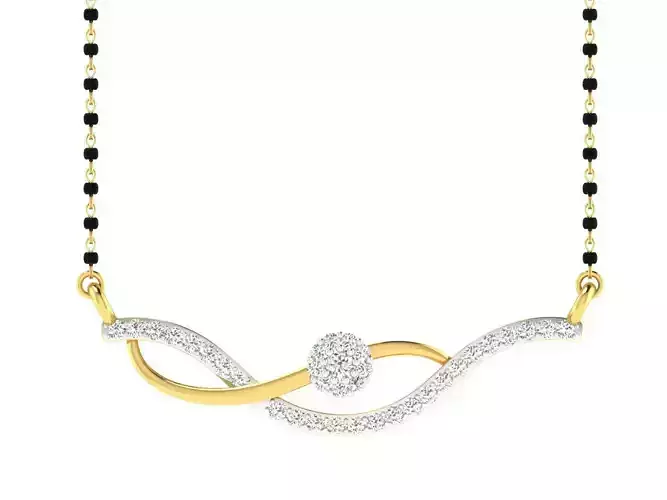 Women Necklace 3dm STL FBX OBJ Render Details