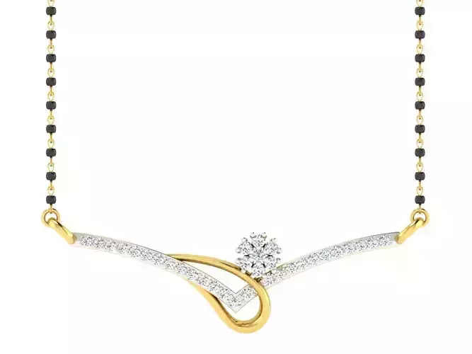 Women Necklace 3dm STL FBX OBJ Render Details