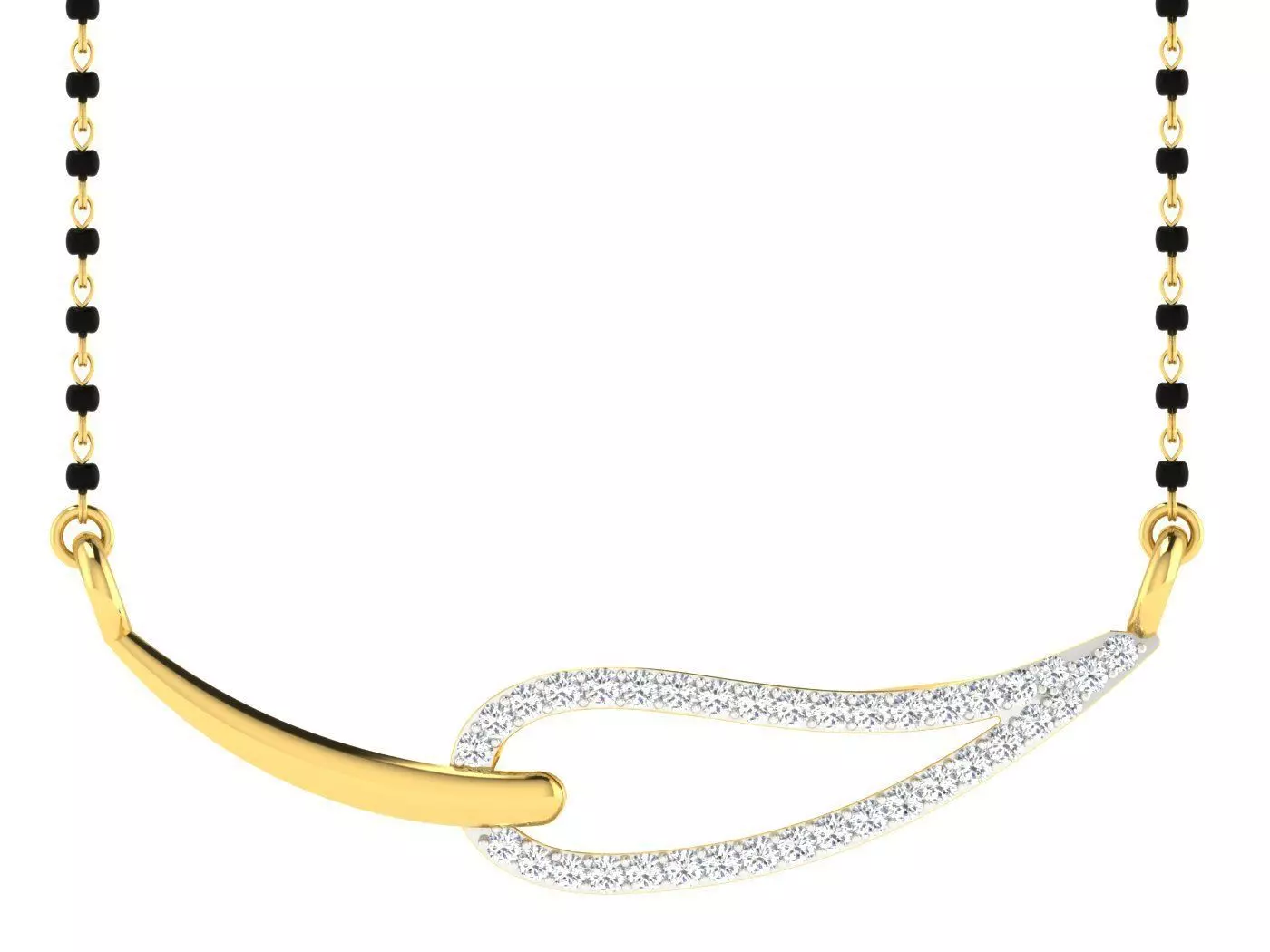 Women Necklace 3dm STL FBX OBJ Render Details 3D print model_0